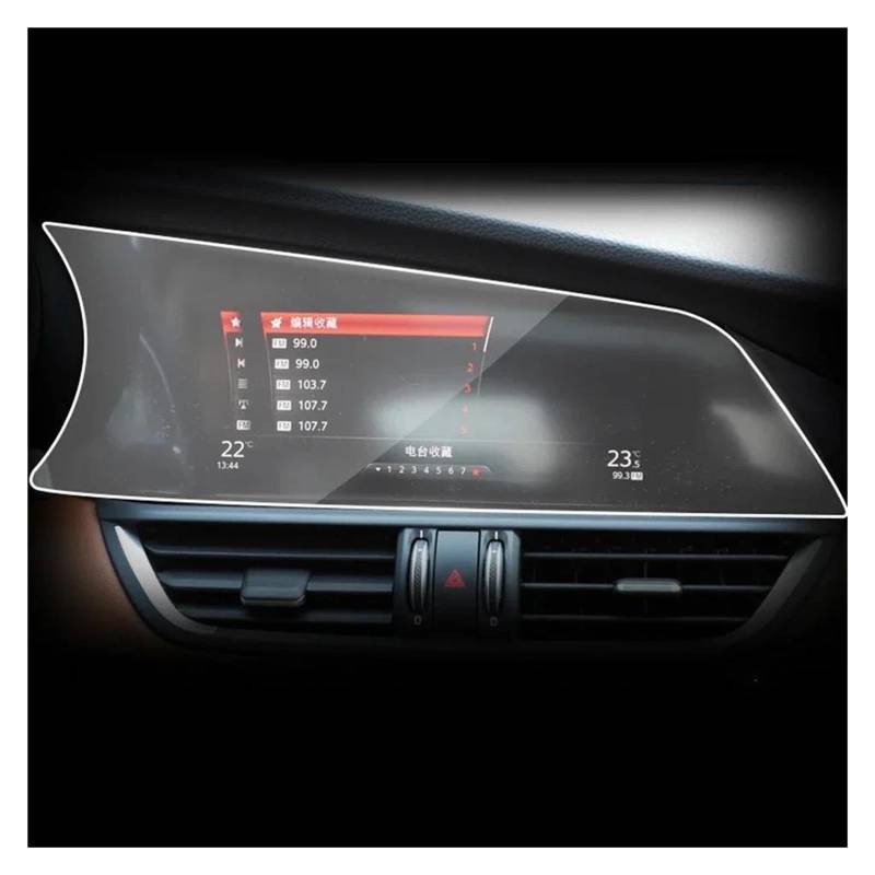 Auto Navigation Schutzfolie Für Alfa Für Romeo Für Giulia 2015-2023 Auto Zubehör GPS Navigation Bildschirm Gehärtetes Glas Schutz Film Anti-Scratch 8,8 Zoll GPS Transparent Navi Folie von WANSONGHUI