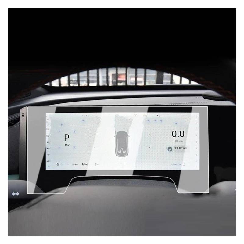 Auto Navigation Schutzfolie Für Changan Für Uni-t Für Einheit 2023 12,3 Zoll Auto Instrument Dashboard Bildschirm Anti-Scratch-Film Gehärtetes Glas Screen Protector GPS Transparent Navi Folie von WANSONGHUI