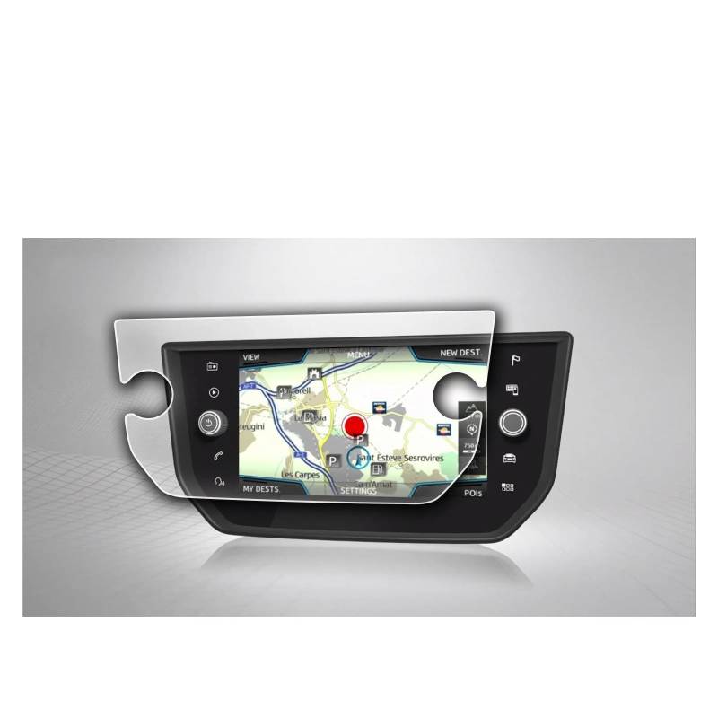 Auto Navigation Schutzfolie Für Sitz Für Arona 2018 2019 2020 2021 8-Zoll Auto Navigation Display Screen Protector Film Auto Innen Zubehör GPS Transparent Navi Folie von WANSONGHUI