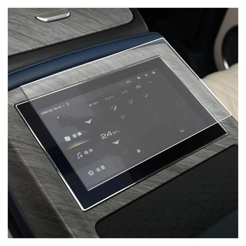 Auto Navigation Schutzfolie Für Tank 500 2023 Auto-Heckpolster-Handlauf-Displayschutzfolie Aus Gehärtetem Glas GPS Transparent Navi Folie von WANSONGHUI