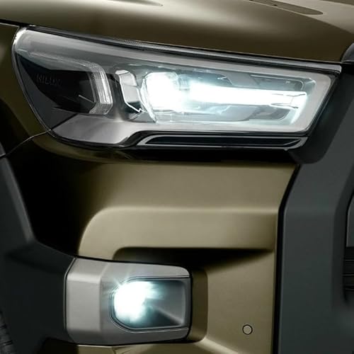 Auto Scheinwerferabdeckung Für Toyota Für Hilux 2019 2020 2021 Front Scheinwerfer Abdeckung Transparent Lampenschirm Lampe Scheinwerfer Shell Objektiv Scheinwerfer Shell Lampenschirm(2Pcs Left and Rig von WANSONGHUI