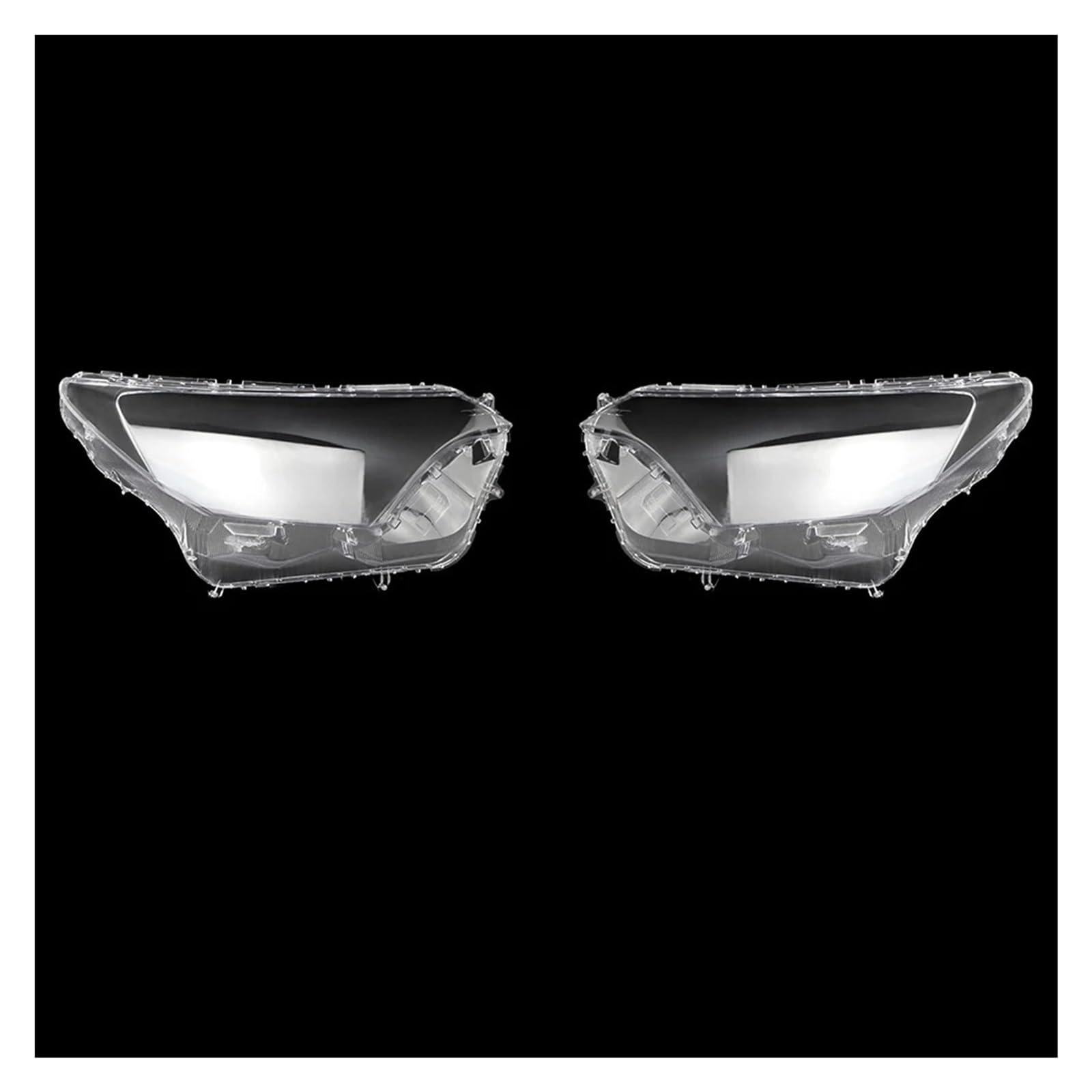 Auto Scheinwerferabdeckung Für Toyota Für Rav4 2016 2017 2018 2019 Auto-Frontlichtgehäuse CaseTransparent Lampenschirm Scheinwerfer Glaslinse Shell Lampenabdeckung Scheinwerfer Shell Lampenschirm(A Pi von WANSONGHUI