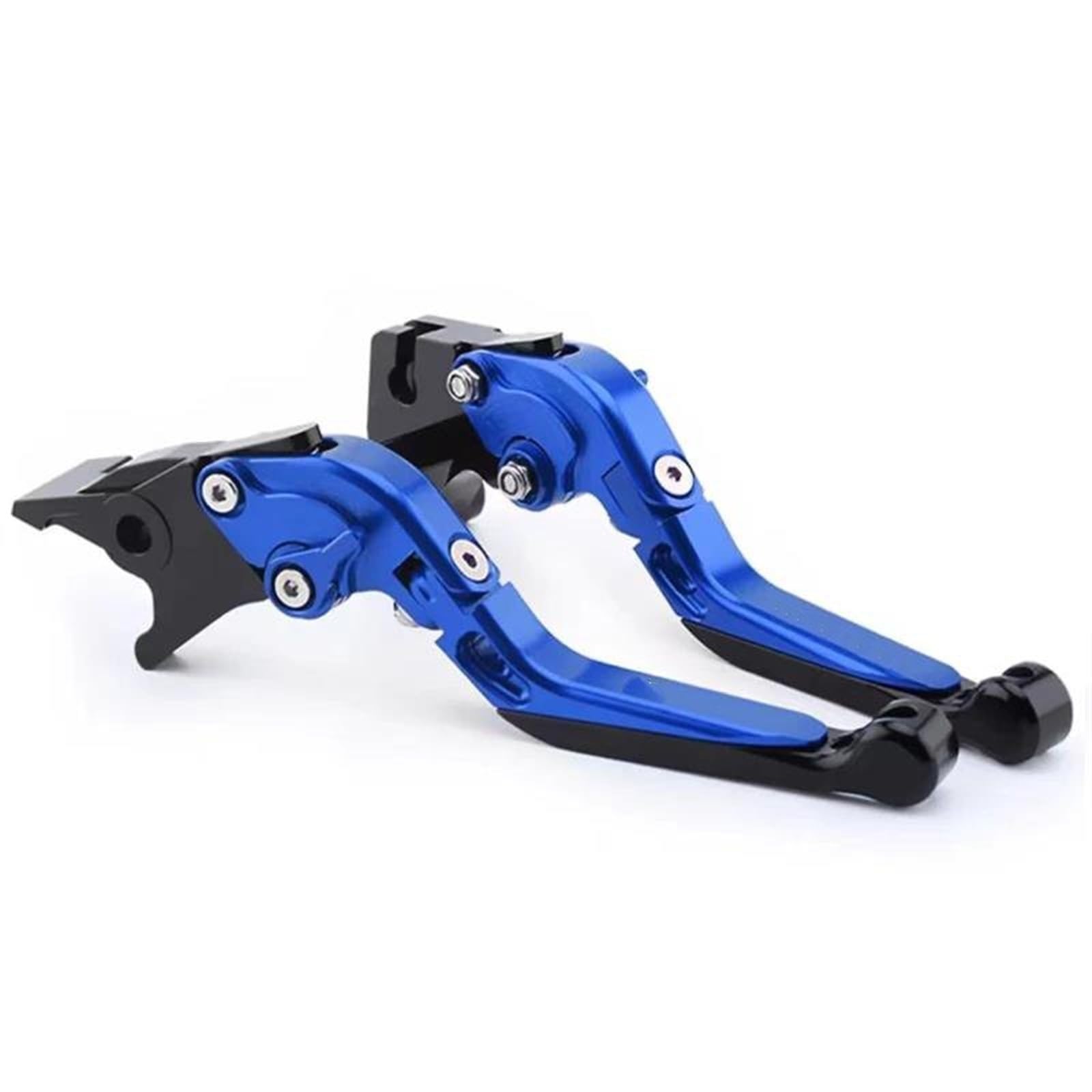 Bremshebel Für ADV 350 ADV350 2021 2022 2023 Zubehör Motorrad CNC Feststellbremse Kupplung Klappbar Ausziehbarer Sperrknopfhebel Bremsgriff(Folding Levers Blue) von WANSONGHUI