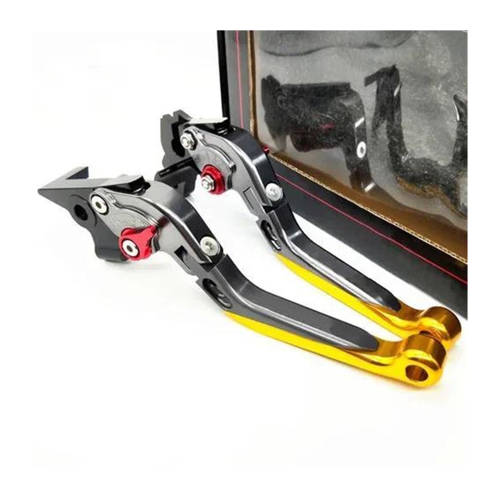 Bremshebel Für Benda Rock 250 Motorrad Für Benda Rock 300 Zubehör Einstellbare Erweiterbar Folding Brems Kupplung Hebel Griff Grip Bremsgriff(3) von WANSONGHUI