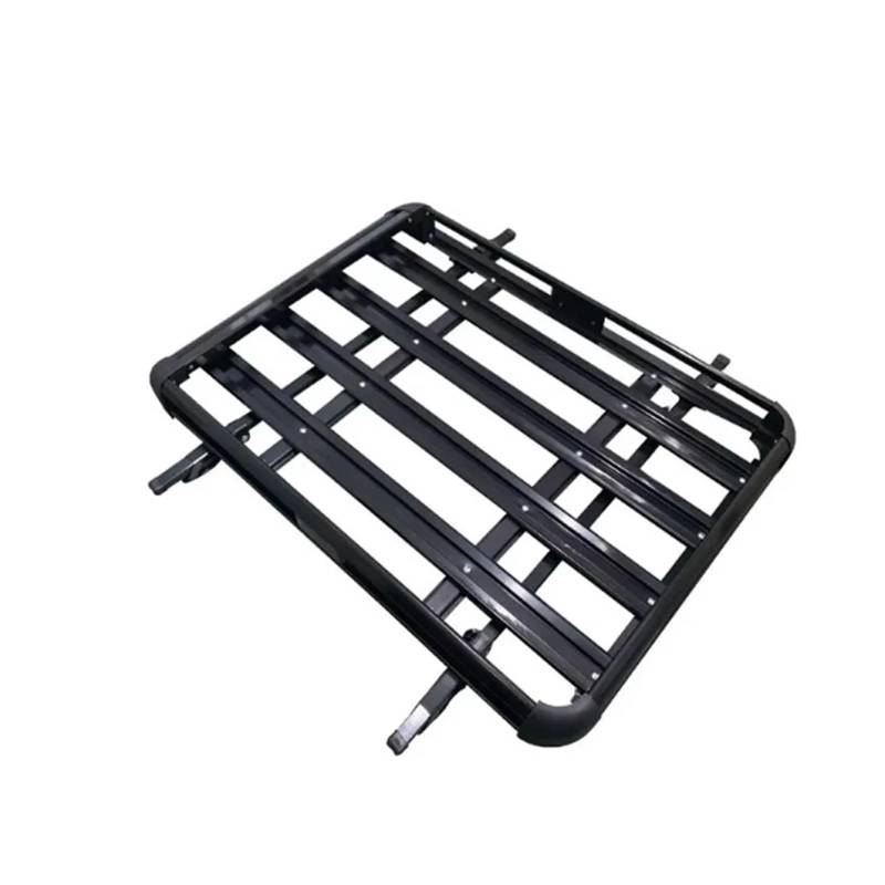 Dach Rack Gepäck Für Auto Camping 160 * 100 cm Doppel Deck SUV Dach Halter Unterstützung Aluminium Legierung Dach Rack Fracht Träger Korb Racks Träger Auto(160x100A) von WANSONGHUI