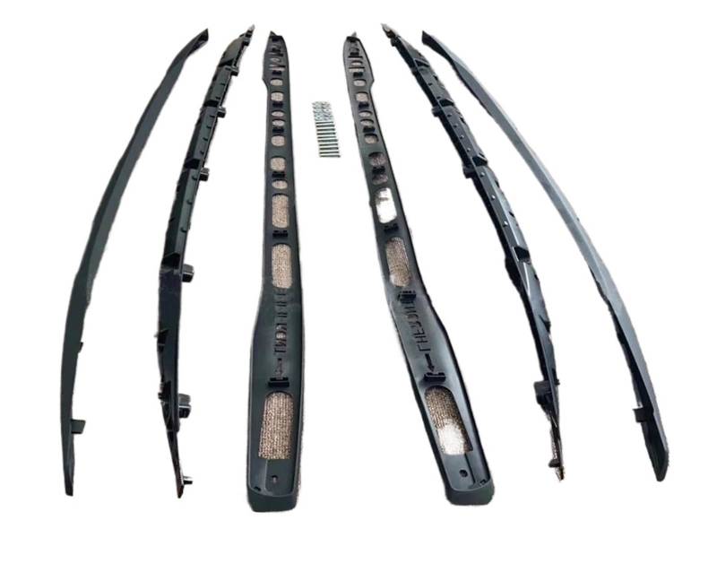 Dach Rack Gepäck Für Ford Für Ecosport 2013–2024 OE-Modell Gepäckträger Dachreling Dachträger Schraubbefestigung Sichere Und Stabile Installation Racks Träger Auto(Black Color) von WANSONGHUI