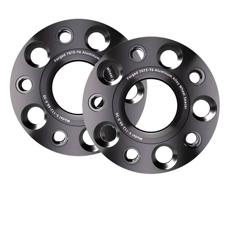 Distanzscheibe Räder 4 Stück 30 Mm 6x130-84.1 T6-7075 Eingebettete Spurverbreiterungen 20 Schwarze Schrauben Wheel Spacers von WANSONGHUI