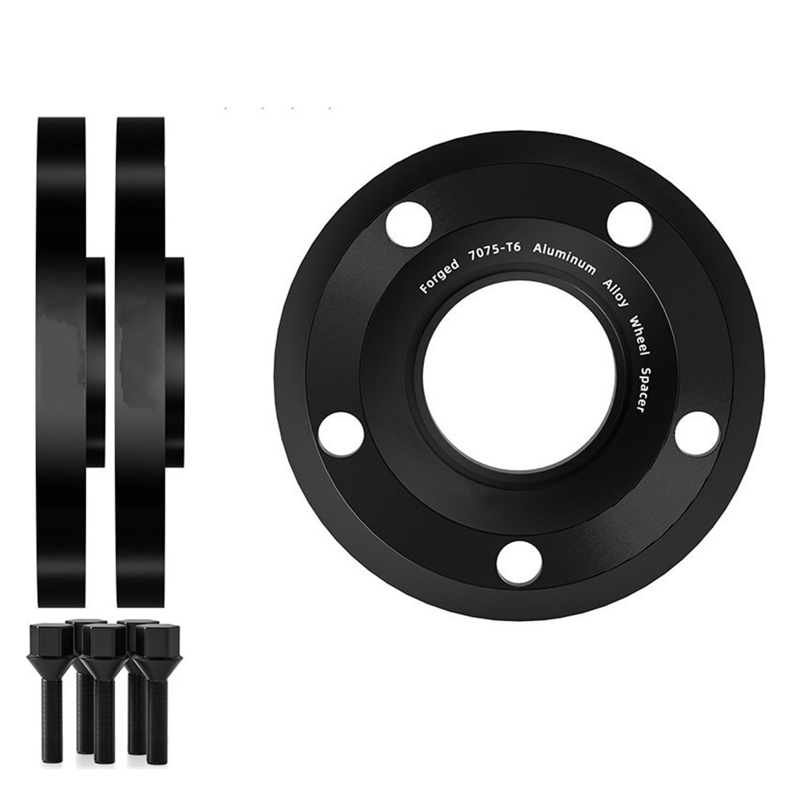 Distanzscheibe Räder Für Alfa Für Romeo Für Tonale 2/4PCS 5x11 0 65.1 M12x1.25 Flansch Platte T6-7075 Spurverbreiterungen Nabe Verbreiterter Adapter Wheel Spacers(4pcs 15mm-AD) von WANSONGHUI