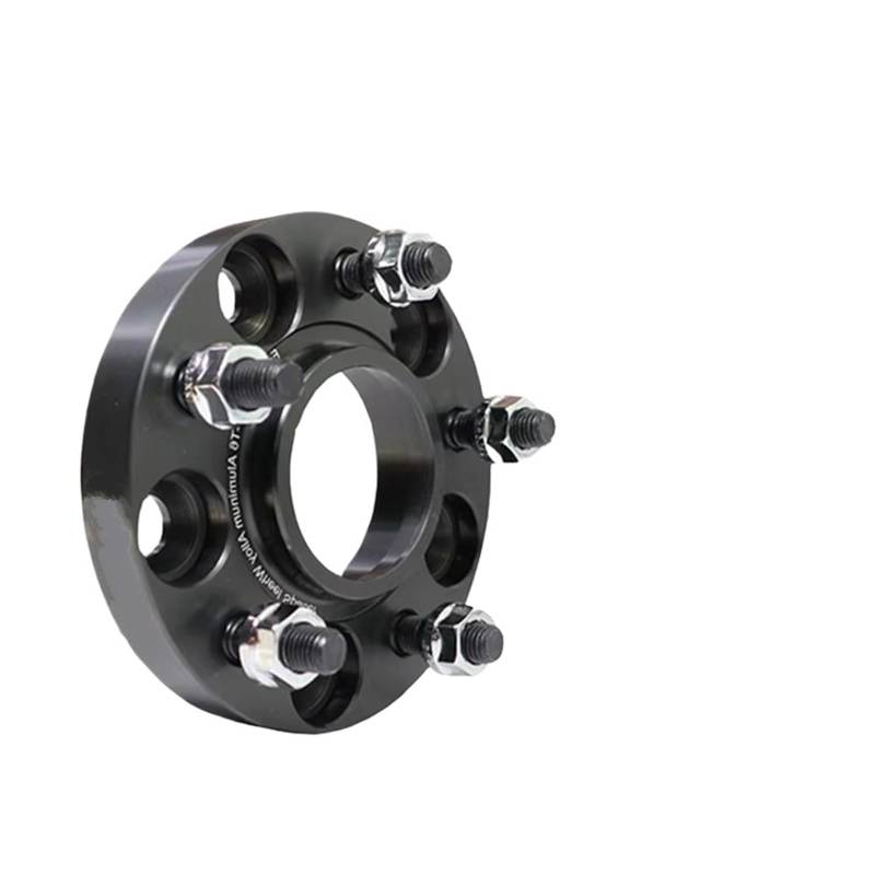 Distanzscheibe Räder Für Dodge 2009–2021 Hubzentrische Spurverbreiterungen 5 X 115 71.6 Mm Bohrung 14 X 15 Bolzen 1 Stück Wheel Spacers(Black spacer 20mm) von WANSONGHUI