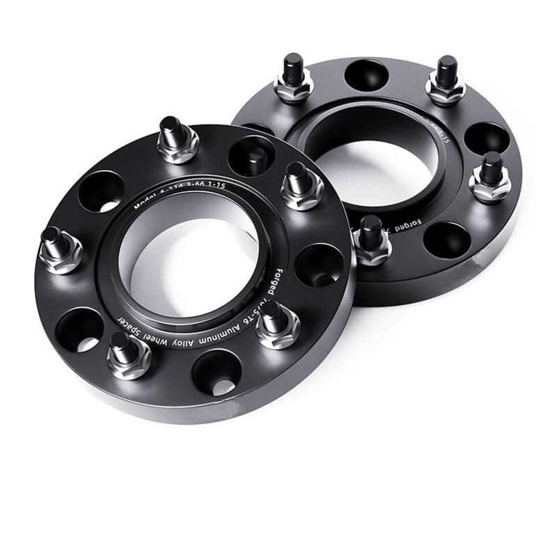 Distanzscheibe Räder Für Ford Für Mustang Für Shelby Für GT500 2 / 4PCS 5x 114,3 70,5 M14X 1,5 1/2 "spurverbreiterungen Aluminium Hub Verbreiterten Adapter Wheel Spacers(2pcs 25mm M14X1.5) von WANSONGHUI