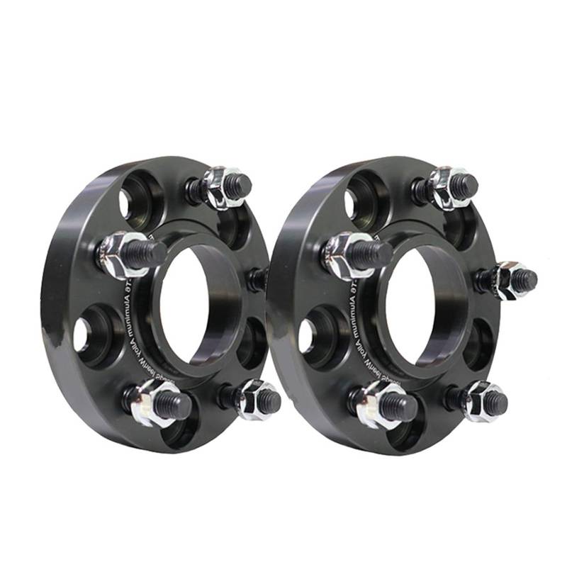 Distanzscheibe Räder Für Jaecoo Für J7 Für Jaecoo Für J8 2/4 Stücke 5x10 8 60,1 Flansch Platte T6-7075 Spurverbreiterungen Nabe Verbreitert Adapter Wheel Spacers(2pcs 25mm-BK) von WANSONGHUI