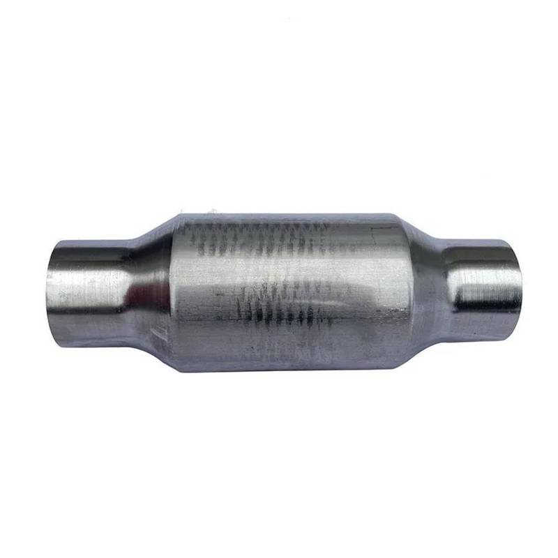 Endrohr 2,5 "63mm Universal Katalysator High Flow Edelstahl Auto-Styling Auspuff Katalysator Auto Motor Zubehör Auspuff Endrohr von WANSONGHUI