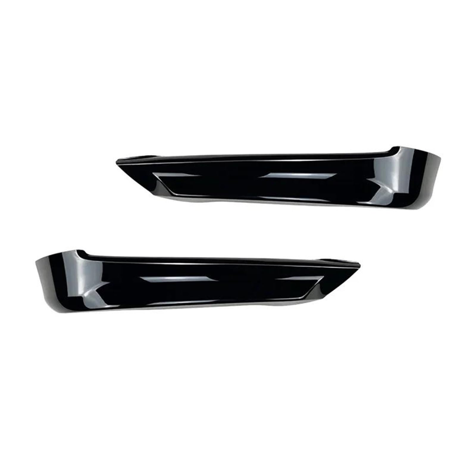 Frontstoßstange Lip Für 3er E90 E91 320i 330i 2005-2008 Limousine Basismodell Auto Frontstoßstange Seitensplitterabdeckung Nebelscheinwerfer Ansaugspoilerlippe Frontstoßstange Spoiler(Glossy Black) von WANSONGHUI