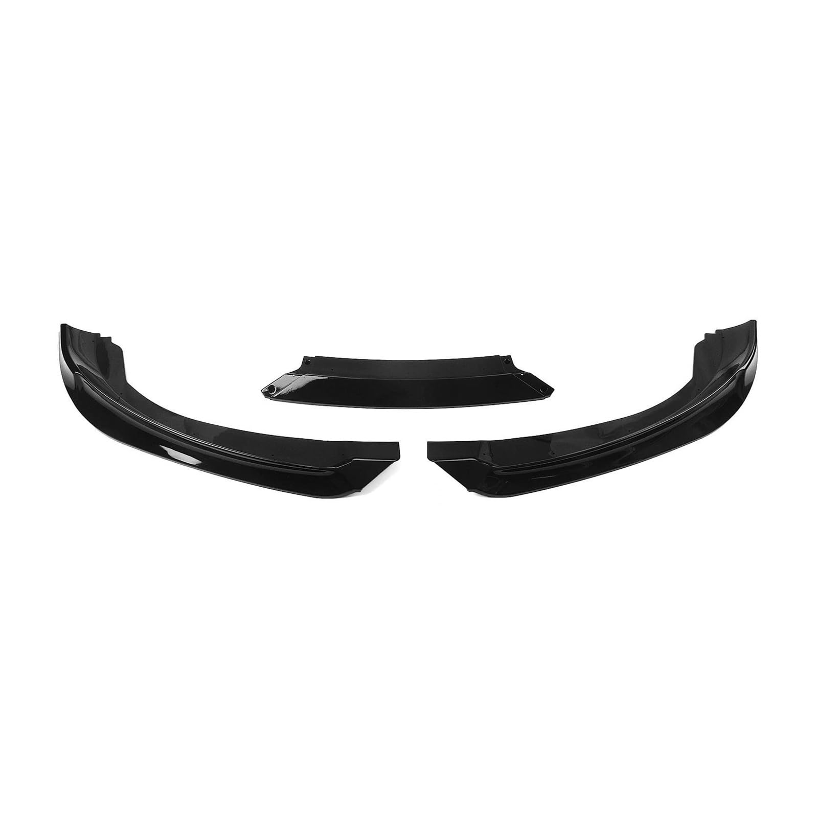 Frontstoßstange Lip Für Hyundai Für Genesis Coupe 2 Türer 2008-2012 Frontspoilerlippe Aus Kohlefaser/Glanz/Mattschwarz Unterer Splitterschutz Frontstoßstange Spoiler(Glossy Black) von WANSONGHUI