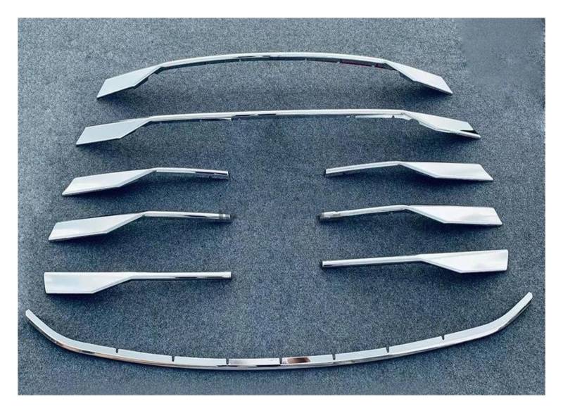 Frontstoßstange Lip Für Toyota Für Sienna LE 2021 2022 2023 2024 Chrom Front Stoßstange Mesh Grille Racing Grill Abdeckung Form Trim Zubehör Frontstoßstange Spoiler von WANSONGHUI