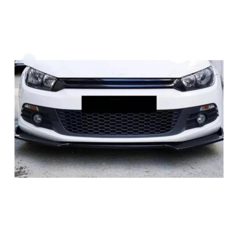 Frontstoßstange Lip Für VW Für Scirocco 2014-2023 Body Kit Autozubehör Spoiler Splitter Diffusor Sport Stoßstange 3 Stück Frontstoßstange Lippe Frontstoßstange Spoiler(Blau) von WANSONGHUI