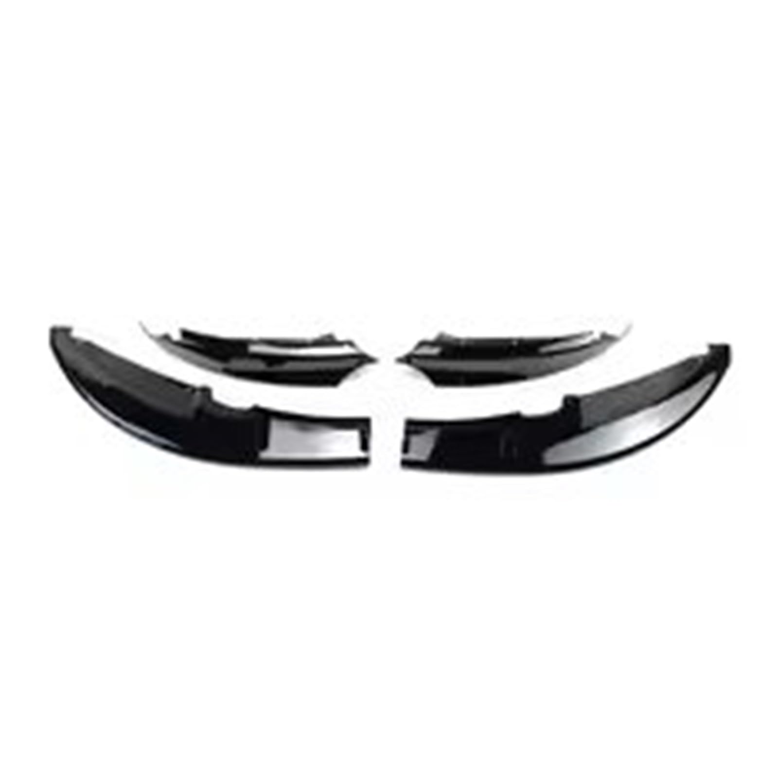 Frontstoßstange Spoiler Für 1 Serie Für E82 Für M-Sport 2007-2013 Auto Frontschürze Lip Seite Spoiler Frontspoiler Lippe(Glossy Black) von WANSONGHUI