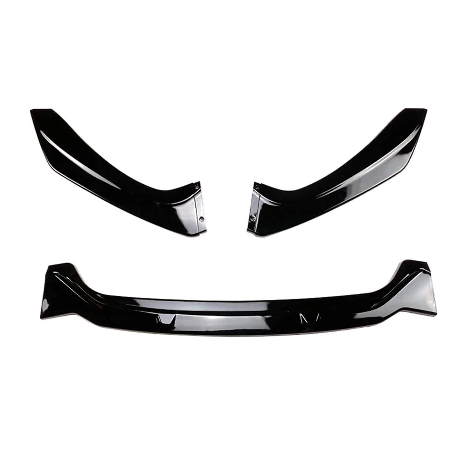 Frontstoßstange Spoiler Für 1 Serie Für F20 F21 Für LCI Für 116i 118i 120i Für M135 Für M140i 2015-2019 3 PCS Auto Front Lip Spoiler Body Kit Frontspoiler Lippe(Glossy Black) von WANSONGHUI