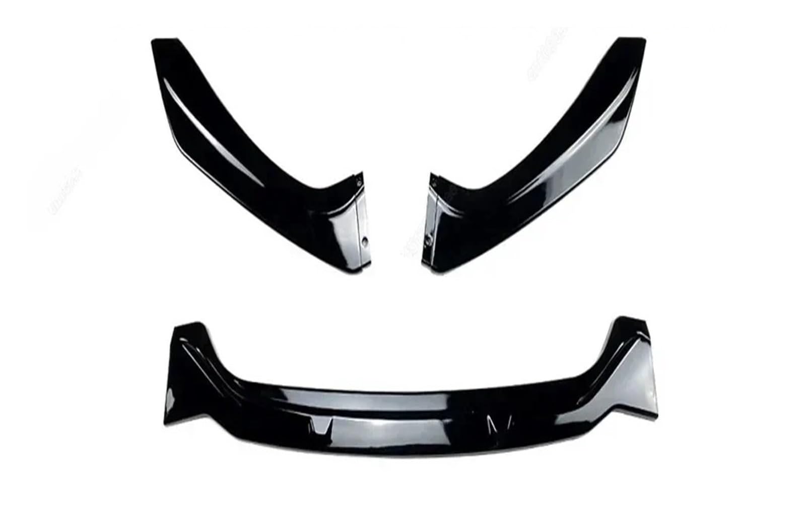 Frontstoßstange Spoiler Für 1 Serie Für F20 Für F21 Für M-Pack 2016-2019 Für 118i 120i Für M135i M140i Für M-Sport Front Lip Bumper Klinge Frontspoiler Lippe(Black 2015-2019) von WANSONGHUI