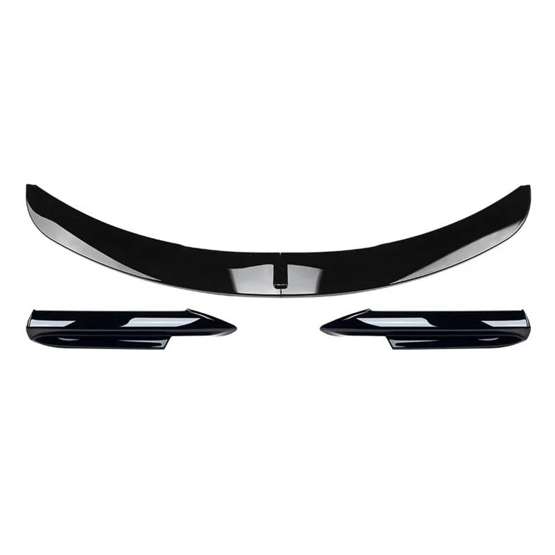 Frontstoßstange Spoiler Für 3 Serie Für E90 E91 2005-2008 Für M-Tech Limousine 4 Tür Für 320i Für 330i Auto Vorderen Stoßfänger Lip Body Kits Frontspoiler Lippe(Gloss Black A B) von WANSONGHUI