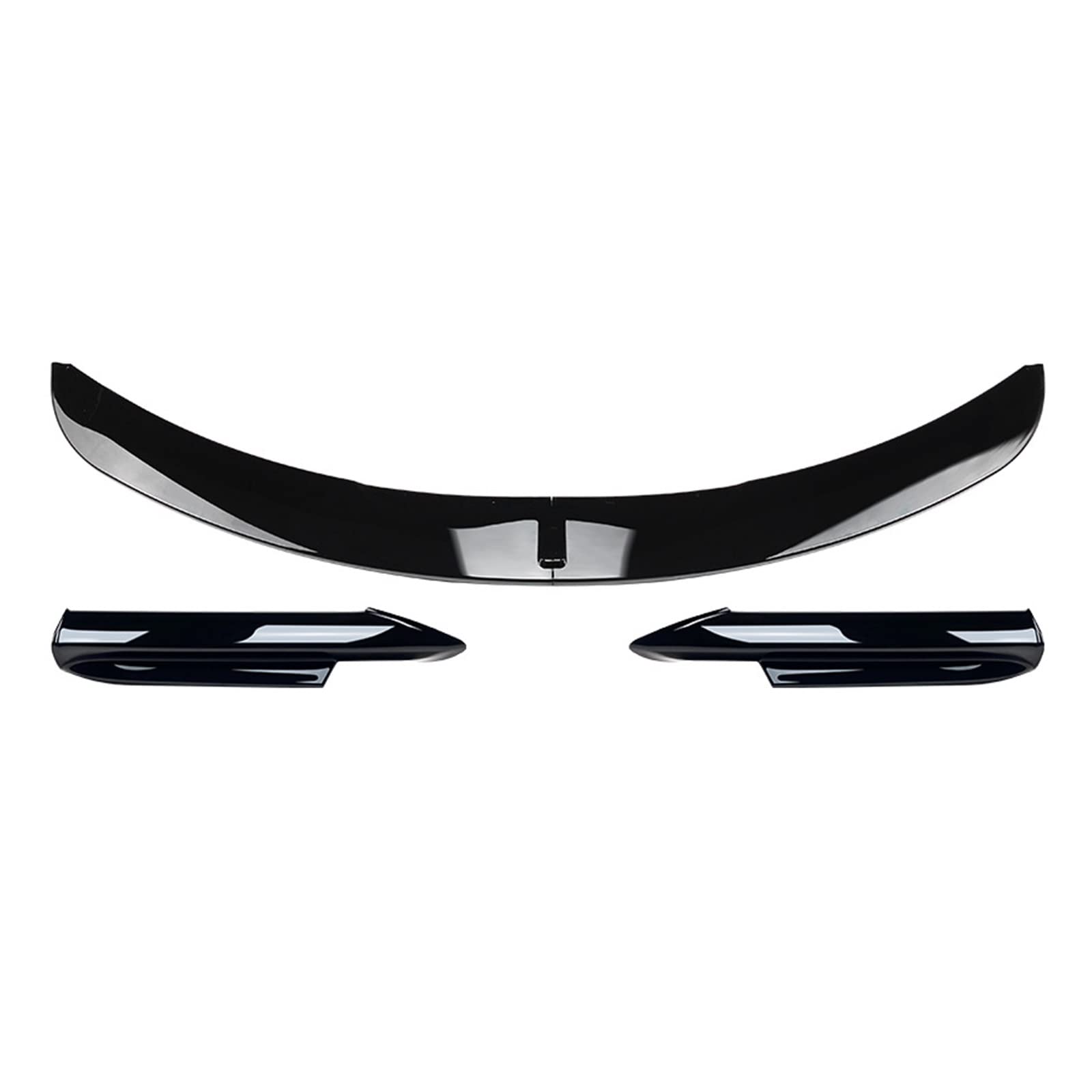 Frontstoßstange Spoiler Für 3 Serie Für E90 E91 Für M-Tech Für 320i 330i 2005-2008 Auto Frontschürze Lip Body Kit Spoiler Canard Lip Frontspoiler Lippe(Gloss Black A B) von WANSONGHUI