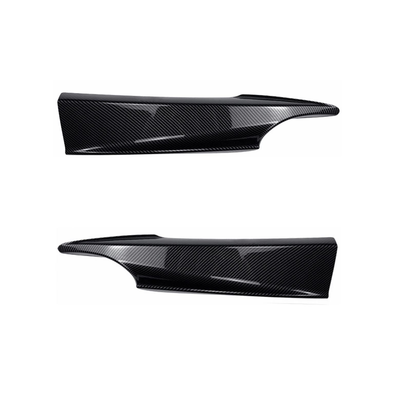 Frontstoßstange Spoiler Für 3 Serie Für F34 Für GT Für F34 Für 320i 325i Für M-Sport 2014-2019 Front Lip Spoiler Seite Diffusor Corner Body Kit Frontspoiler Lippe(Carbon Look) von WANSONGHUI