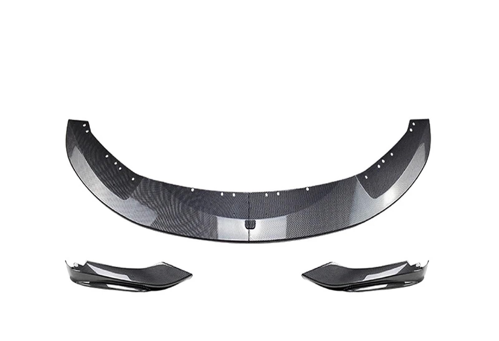 Frontstoßstange Spoiler Für 4 Serie Für F32 F33 F36 Für 420i 430i 420d Für M440i 2014-2020 Front Lip Spoiler Diffusor Körper Kit Frontspoiler Lippe(Carbon Fiber Look) von WANSONGHUI