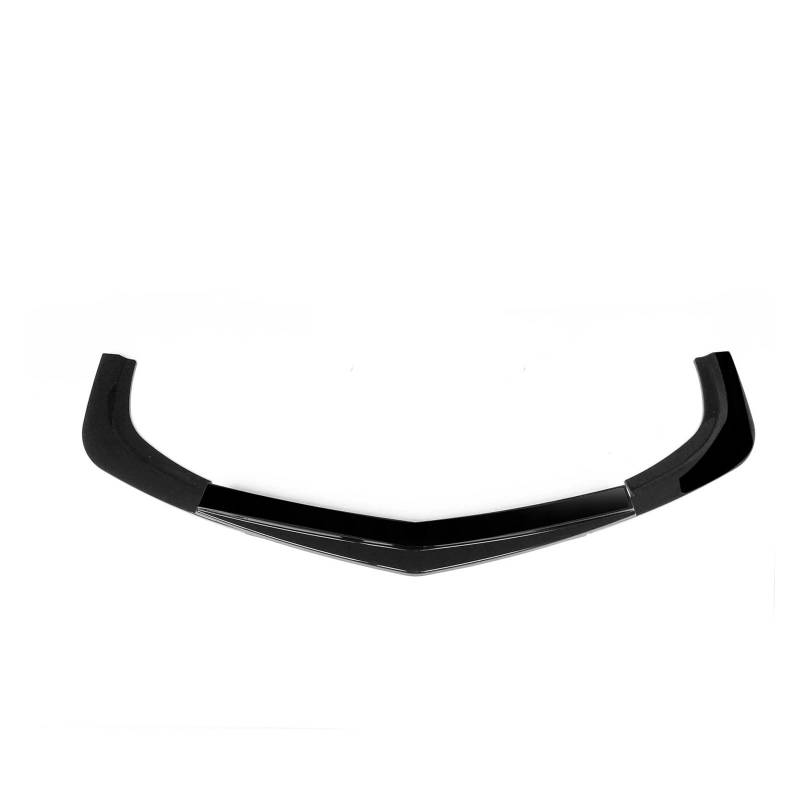 Frontstoßstange Spoiler Für Benz Für C Klasse Für W204 Für C63 2012 2013 2014 Auto Frontspoiler Lip Unteren Splitter Frontspoiler Lippe(Glossy Black) von WANSONGHUI