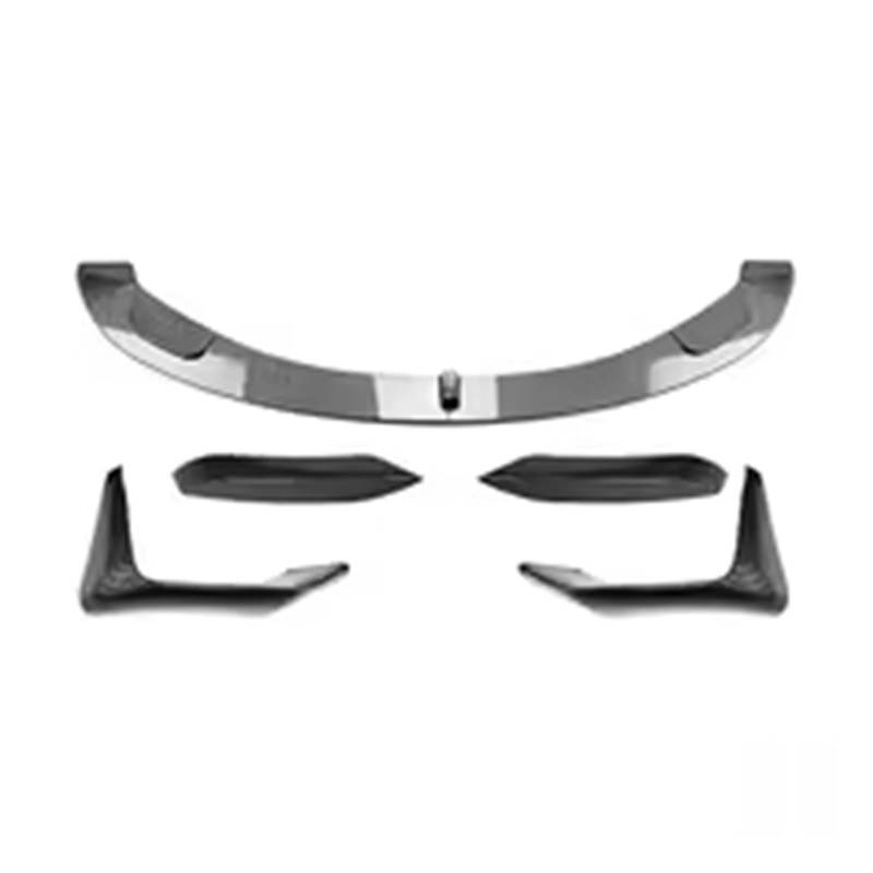 Frontstoßstange Spoiler Für M3 Für M4 Für F80 F81 F82 F83 2013-2018 Auto Front Lip Spoiler Stoßstange Canard Lip Body Kit Frontspoiler Lippe(Carbon Look Set A) von WANSONGHUI