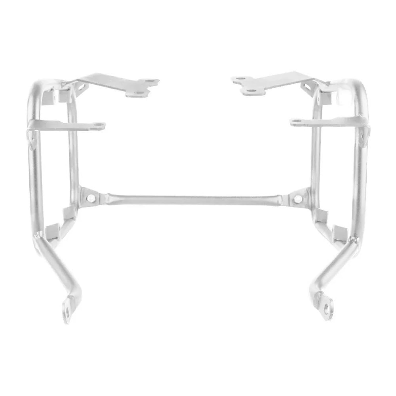 Für CB500X CB400X 2019 2020 2021 2022 Edelstahl Gepäckträger Motorrad Satteltaschen Kofferraumhalterung Motorradgepäckträger Hinten(Silver Pannier Rack) von WANSONGHUI