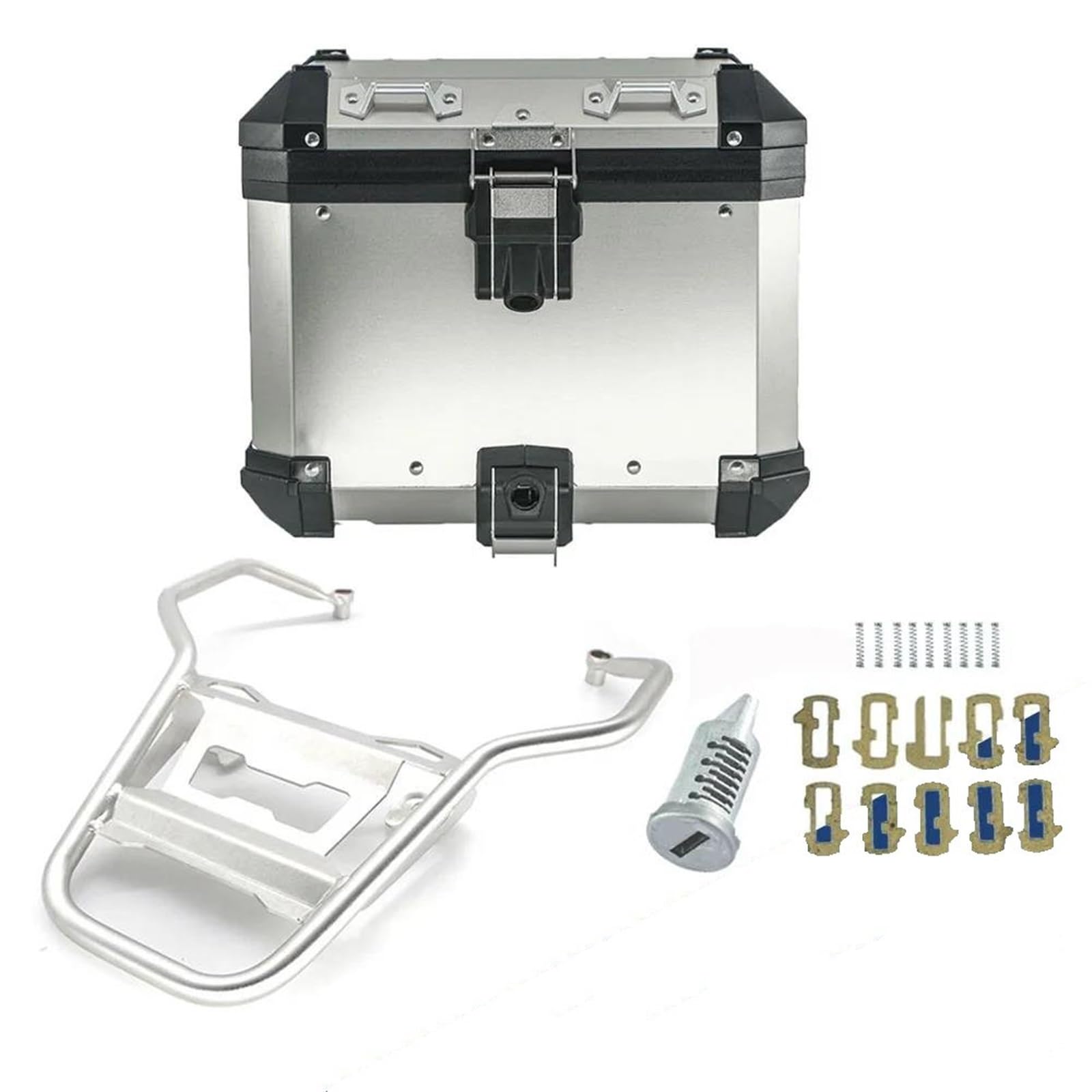 Für PAN America 1250 S PA1250 S Aluminium Box Gepäck Rack PANAMERICA1250 2021 2020 Schwanz Fall Pannier Sattel Halter Motorradgepäckträger Hinten(SL case SL Rack) von WANSONGHUI