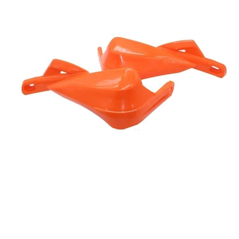 Handschutz Motorrad Universal Für Kawasaki 22mm-28mm Motorrad Handprotektoren Protektoren Schwarz Pinsel Bar Handschutz Handschutz Griffschutz Schild Motorrad(Orange) von WANSONGHUI