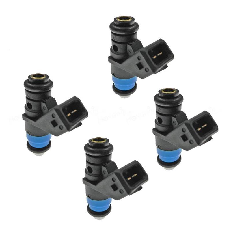 Kraftstoff Injektor Für Clio II Für Thalia II Für Lutecia Für Dacia Für Duster Für Logan Für Mcv Für 1,4 1,6 16 V Kraftstoff Injektor Düse Stecker Stecker H132254 Einspritzdüsen(4 PCS) von WANSONGHUI