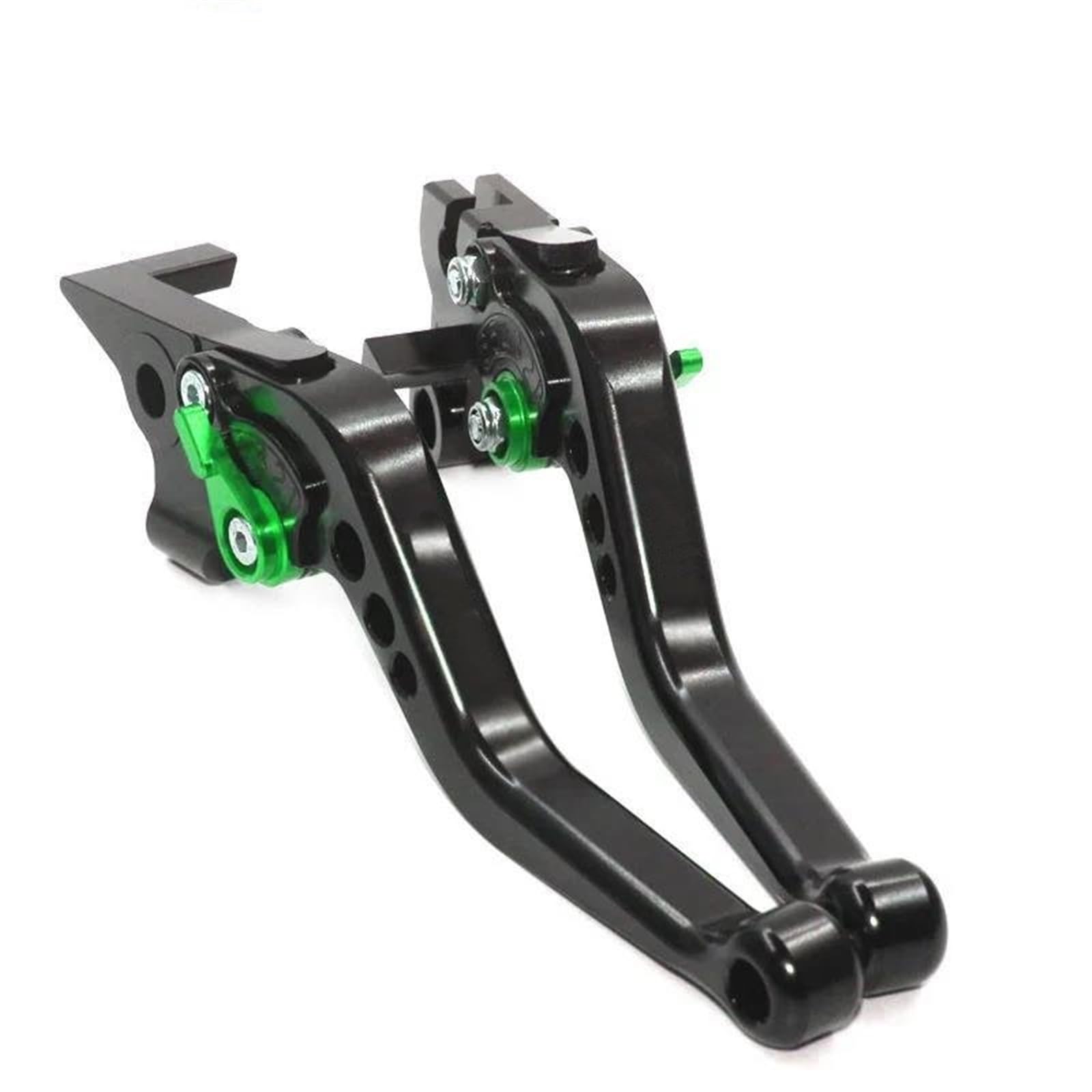 Motorrad Bremshebel Für Benelli Für Leoncino 800 Für Leoncino800 CNC Motorrad CNC Einstellbare Kupplung Bremshebel Lenker Bremskupplung(Black Green) von WANSONGHUI