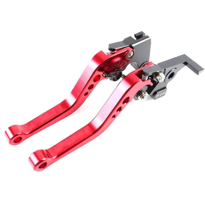 Motorrad Bremshebel Für PCX125 Für PCX150 PCX 125 PCX 150 2000 2001 CNC Kurz Bremse Kupplung Hebel Motorrad Zubehör Griffe Hebel Lenker Bremskupplung(Red) von WANSONGHUI