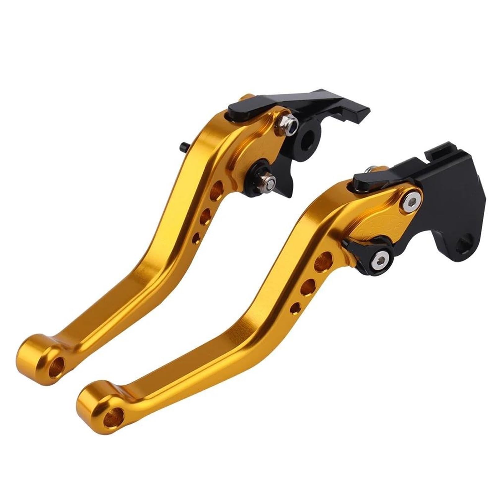 Motorrad Bremshebel Lange/Kurze Bremsen Kupplungshebel Für ADV 350 Für X-ADV 750 Forza 350 Forza750 2021 2023 2022 Motorrad Einstellbar Lenker Bremskupplung(Short Gold) von WANSONGHUI