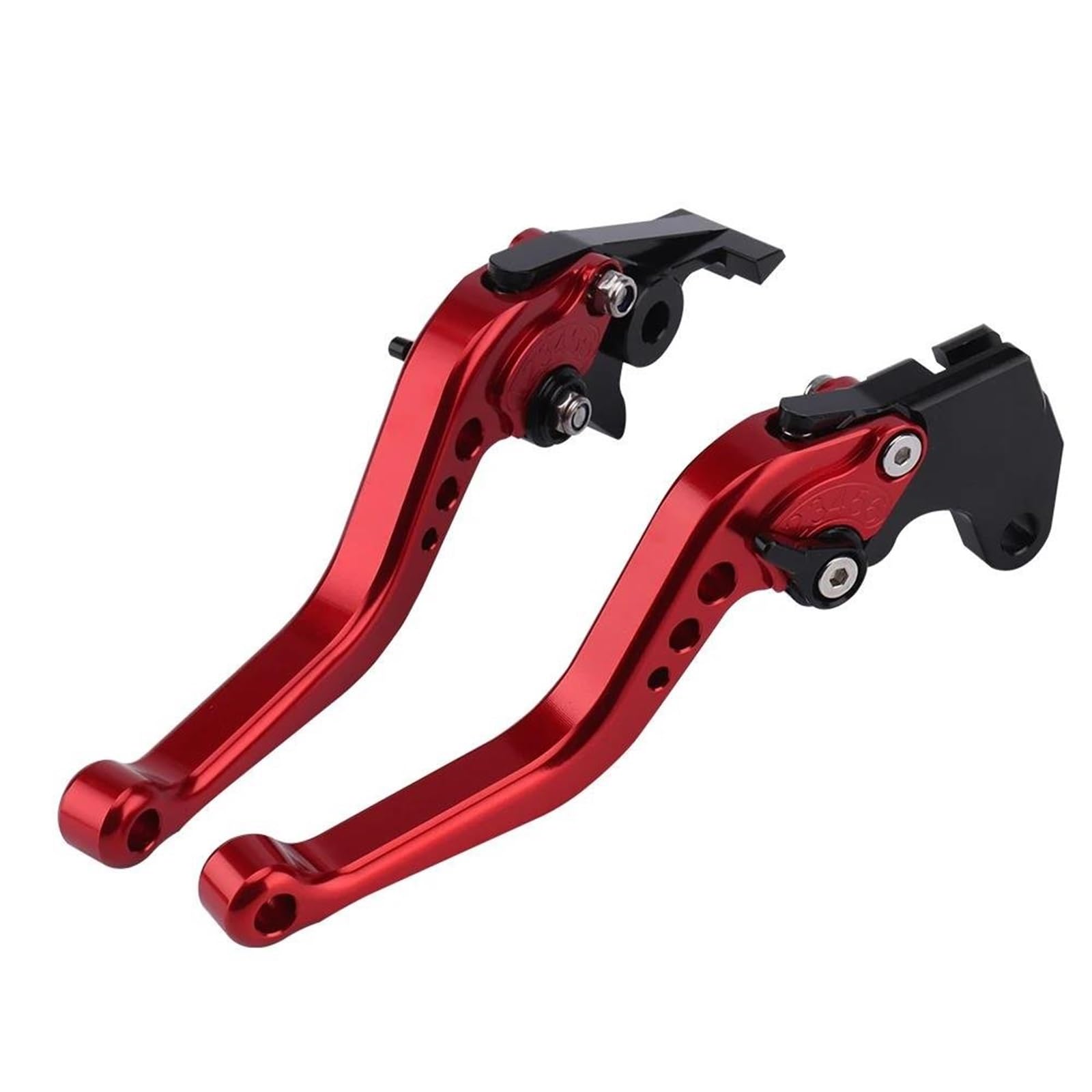 Motorrad Bremshebel Lange/Kurze Bremsen Kupplungshebel Für ADV 350 Für X-ADV 750 Forza 350 Forza750 2021 2023 2022 Motorrad Einstellbar Lenker Bremskupplung(Short Red) von WANSONGHUI