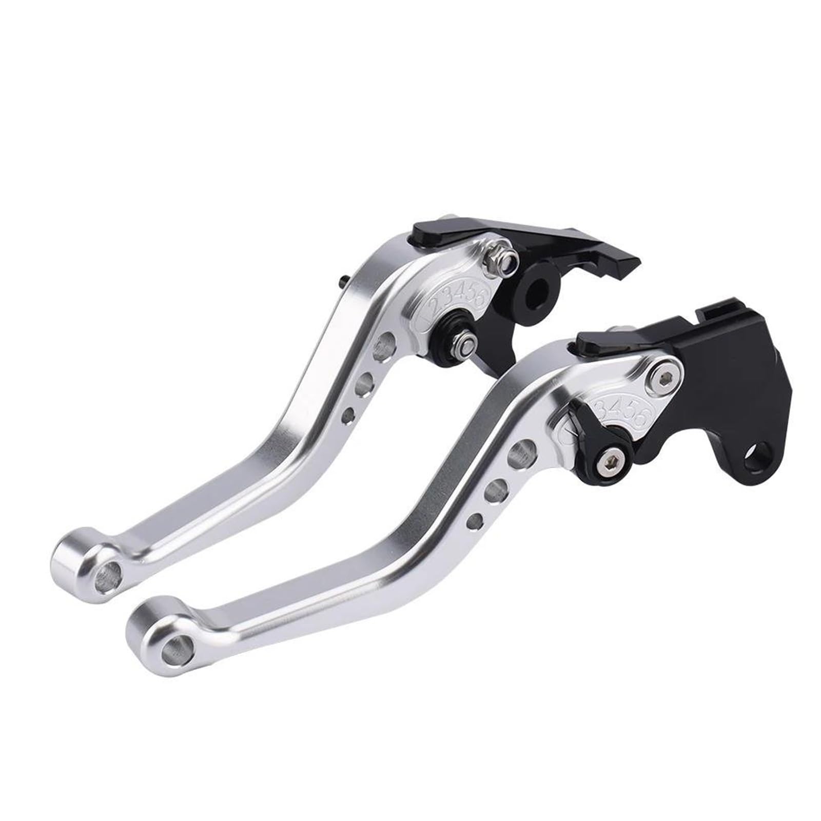 Motorrad Bremshebel Lange/Kurze Bremsen Kupplungshebel Für ADV 350 Für X-ADV 750 Forza 350 Forza750 2021 2023 2022 Motorrad Einstellbar Lenker Bremskupplung(Short Silver) von WANSONGHUI