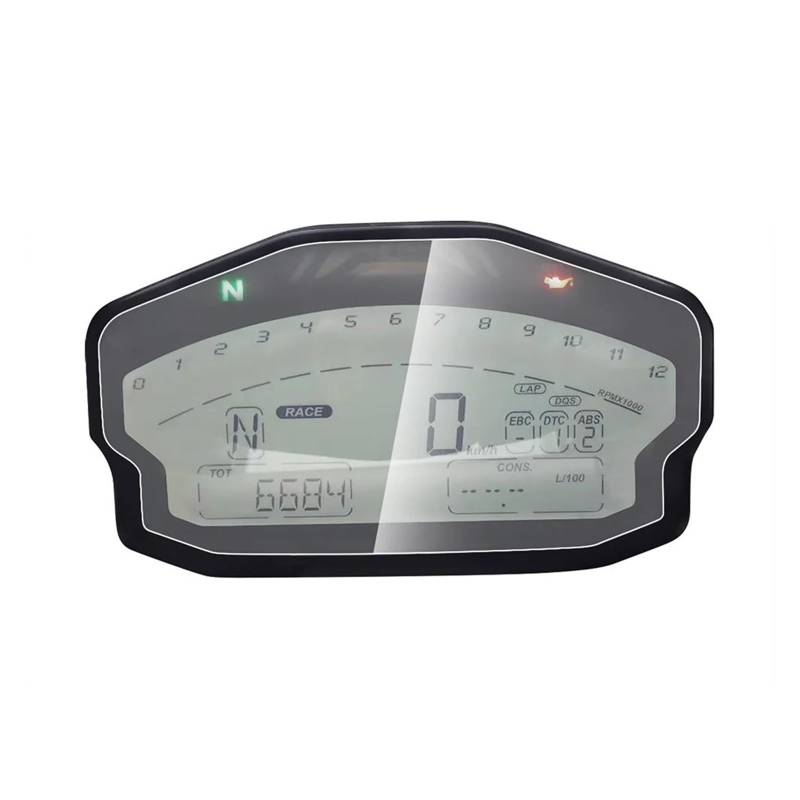 Motorrad Dashboard Displayschutzfolie Für Ducati Für Panigale 899 959 1199 1299 Motorrad Instrument Cluster Kratzschutz Film Dashboard Screen Protector Tachoschutzfolie(4 pcs) von WANSONGHUI