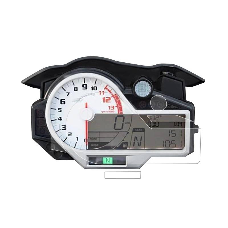 Motorrad Dashboard Displayschutzfolie Für S1000R Für S1000RR S1000XR 2015-2017 S1000 RR Motorrad Tacho Schutz Scratch Cluster Bildschirm Schutz Film Schutz Tachoschutzfolie(2 pcs) von WANSONGHUI