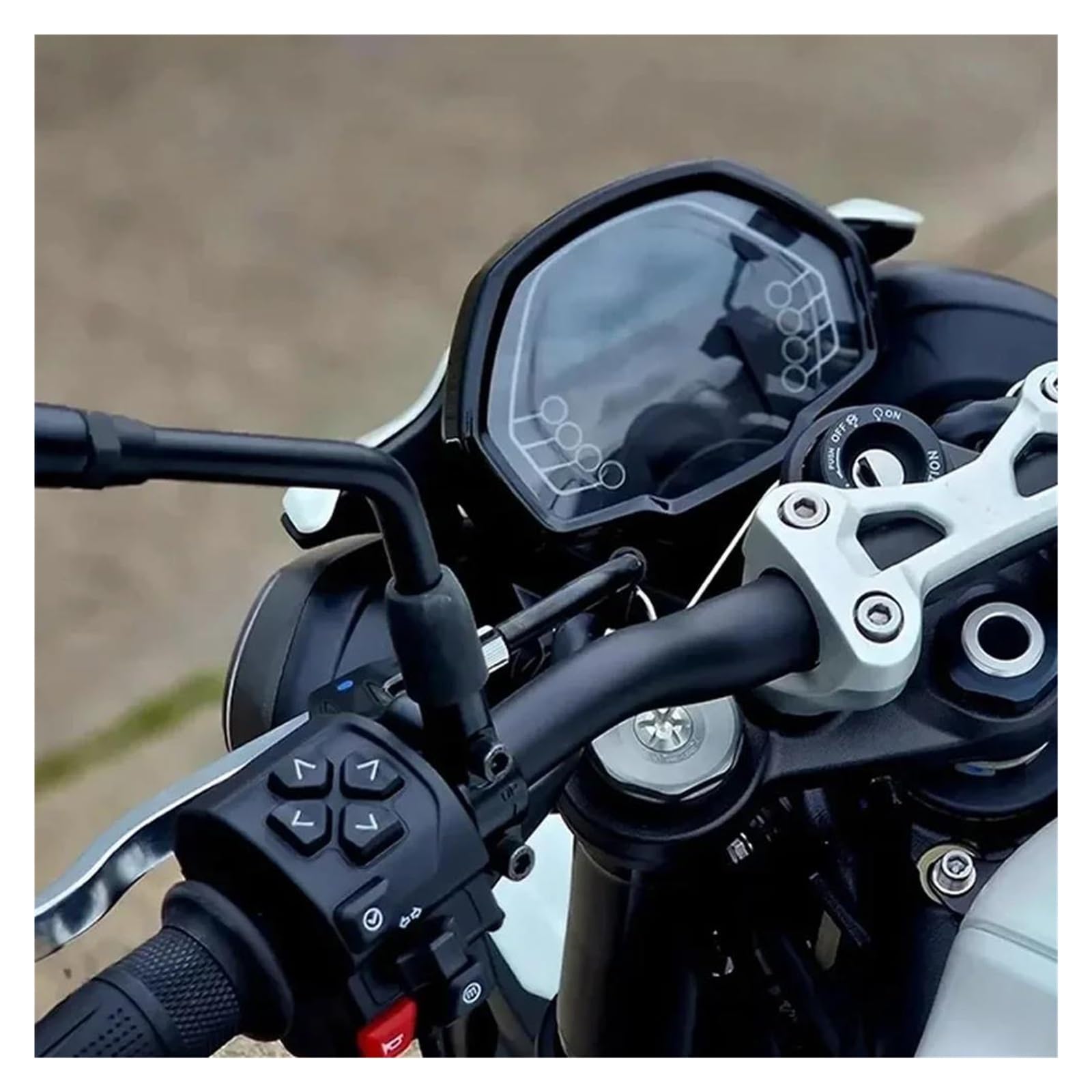 Motorrad Dashboard Displayschutzfolie Für Triumph Für Tiger Für Sport 660 2022-2023 2PCS Motorrad Dashboard Screen Protector Cluster Scratch-Screen Schutz Film Tachoschutzfolie von WANSONGHUI