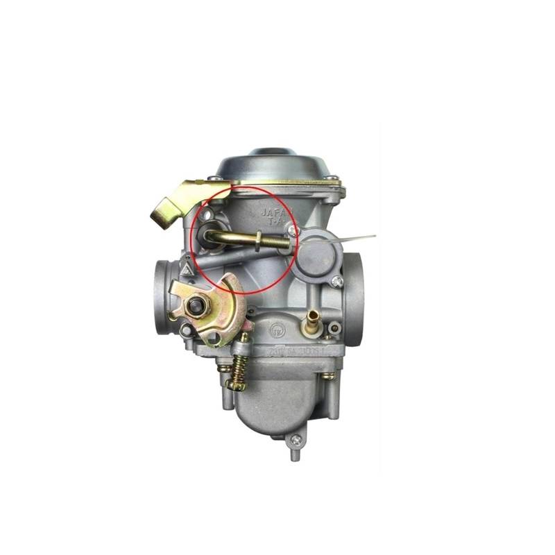 Motorrad Vergaser Für Hensim Für HS400 HS 400 Für Scout 300CC-400CC C Motorrad Vergaser Carb Motorrad Carburetor(Cable) von WANSONGHUI