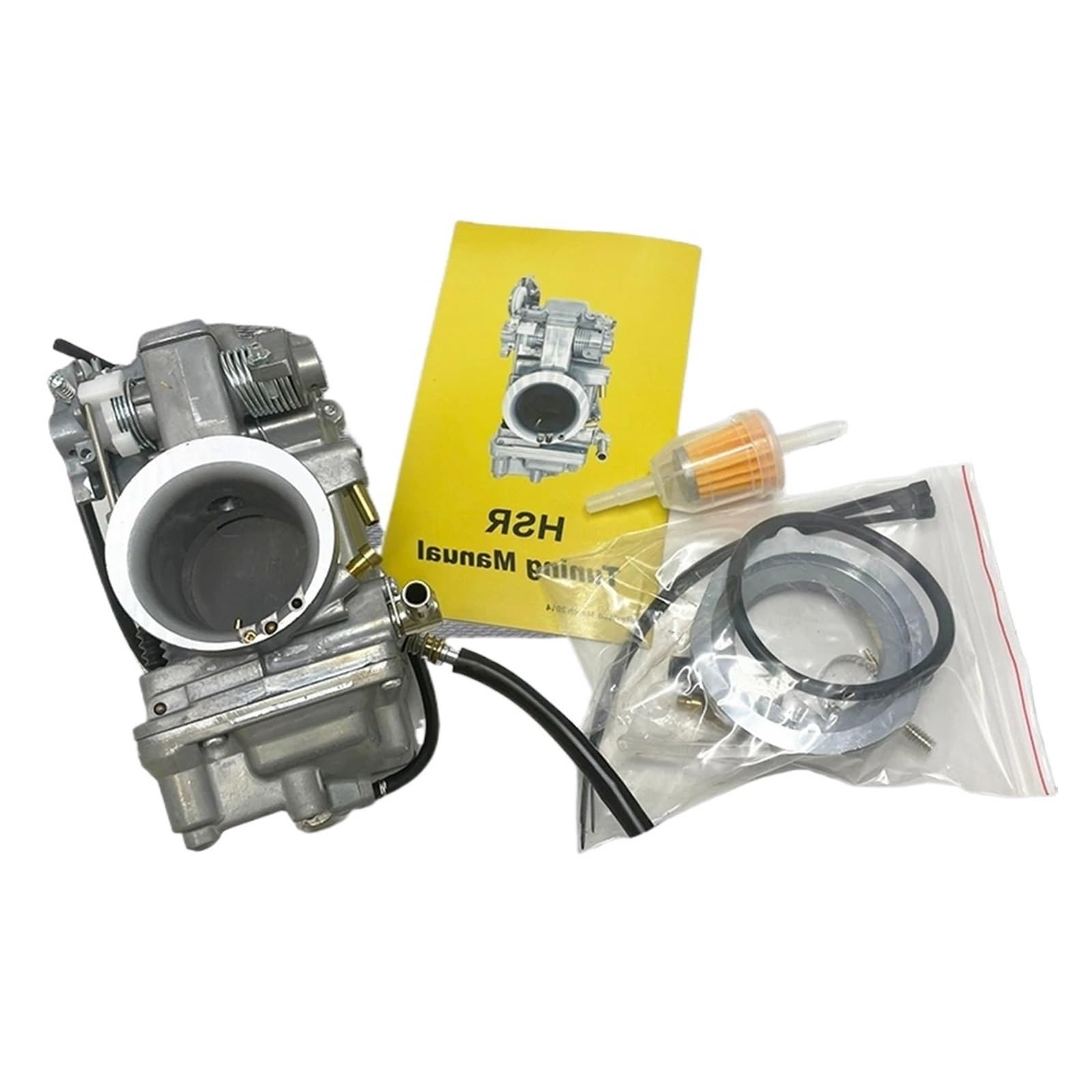 Motorrad Vergaser Für Mikuni HSR42 HSR 42 HSR45 HSR 45 HSR48 HSR 48 HD Motorrad Carb Vergaser Choke Kabel HSR Ersatz 426232 990-662-002 Motorrad Carburetor(42mm) von WANSONGHUI