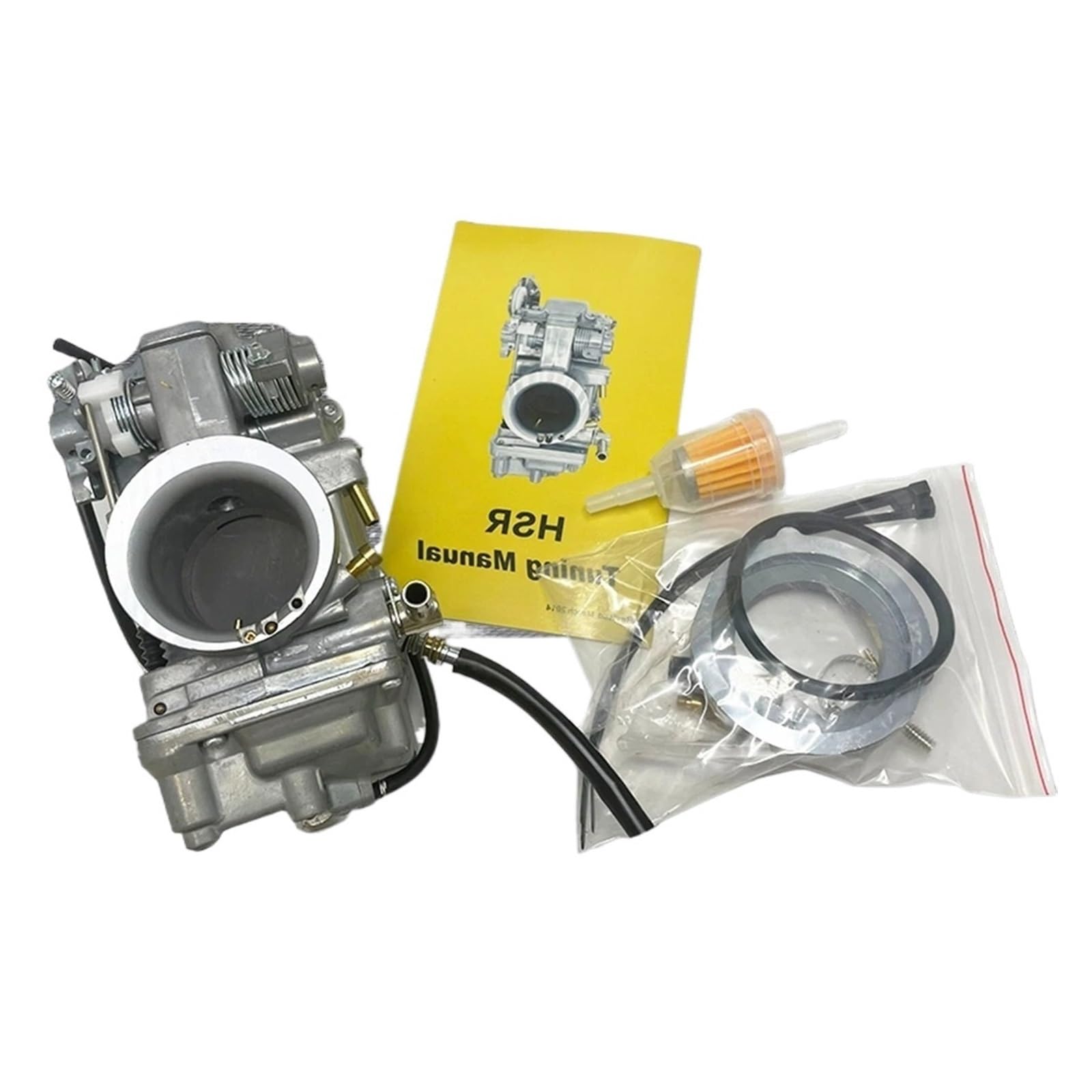 Motorrad Vergaser Für Mikuni HSR42 HSR 42 HSR45 HSR 45 HSR48 HSR 48 HD Motorrad Carb Vergaser Choke Kabel HSR Ersatz 426232 990-662-002 Motorrad Carburetor(48mm) von WANSONGHUI