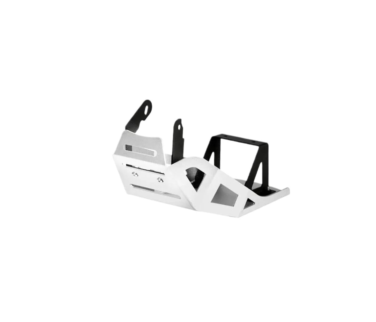 Motorschutz Chassis Für Monkey 125 2019 2020 2021 Motorradzubehör Vorne Skid Plate Motorschutz Low Mud Bash Cover Schutzrahmen Motorrad Chassis Unterfahrschutz(White) von WANSONGHUI