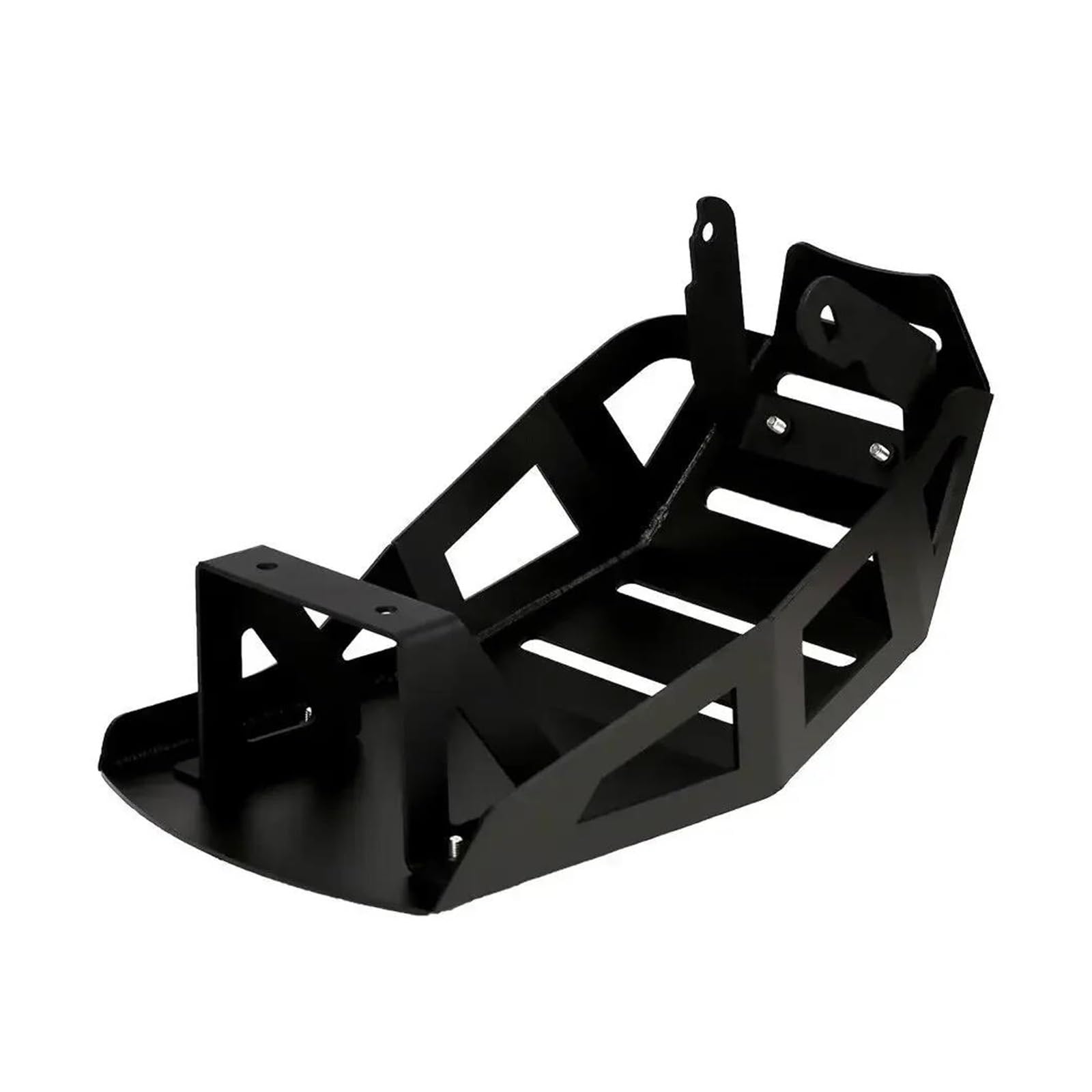 Motorschutz Chassis Für Monkey 125 2019-2023 5-Gang-Getriebe Motorrad-Vorderschutzplatte Motorschutzrahmenschutz Motorrad Chassis Unterfahrschutz(2019-2021Black) von WANSONGHUI