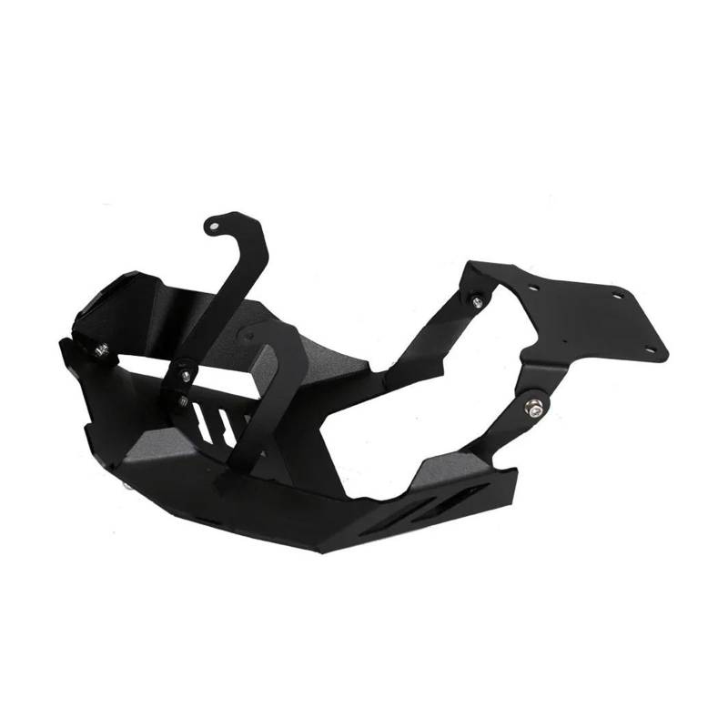 Motorschutz Chassis Für Monkey 125 2019-2023 5-Gang-Getriebe Motorrad-Vorderschutzplatte Motorschutzrahmenschutz Motorrad Chassis Unterfahrschutz(Monkey 22-23 Black) von WANSONGHUI