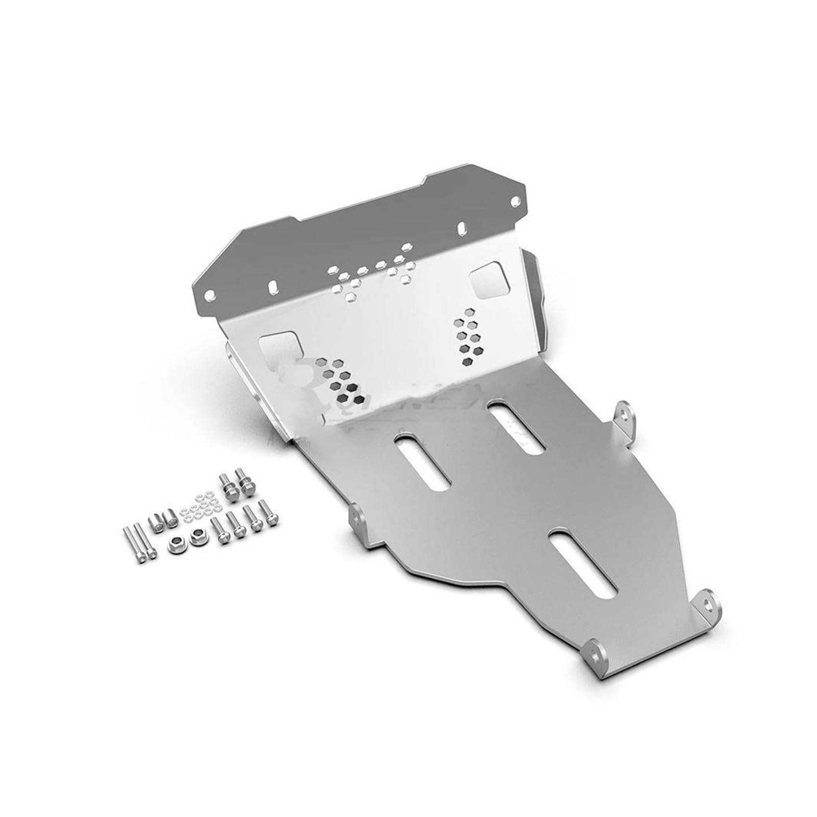 Motorschutz Chassis Für Voge Für Valico 300 Für Rally 2023 2024 2025 Motorradzubehör Skid Plate Bash Rahmenschutz Motorchassis Guards Abdeckungen Motorrad Chassis Unterfahrschutz(Silber) von WANSONGHUI