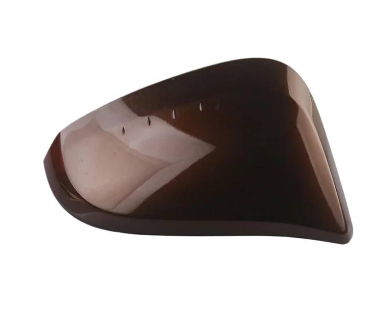 Spiegelkappen Für Toyota Für RAV4 2014-2019 Auto Zubehör Rückspiegel Abdeckung Rückspiegel Shell Gehäuse Auto Spiegelkappen(1pcs brown right) von WANSONGHUI