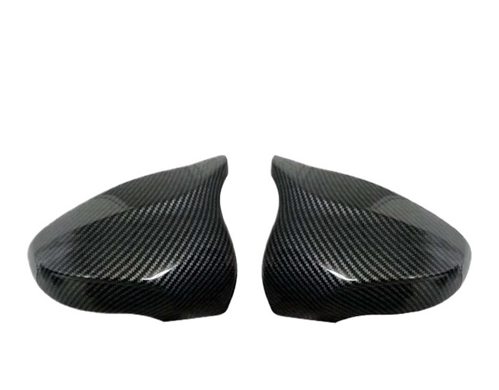 Spiegelkappen Für VW Für MK6 Für Golf 6 Für GTI 2009-2013 Rückspiegel Abdeckung Kappen Rückansicht Spiegel Auto Zubehör Auto Spiegelkappen(Carbon Fiber Pattern) von WANSONGHUI